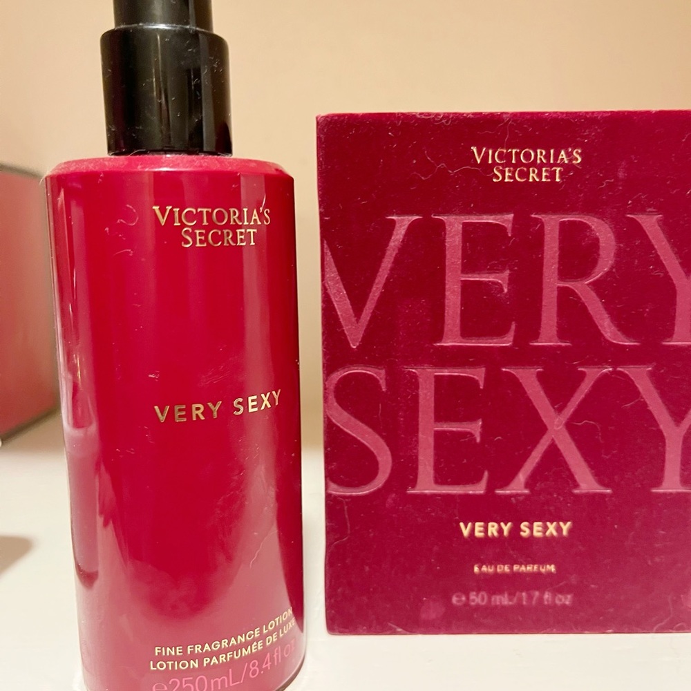 Never used Very Sexy lotion and perfume by Victoria’s Secret